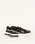 Emporio Armani EA7 Zwarte Voetbalgeïnspireerde Sneakers Black Heren - Thumbnail 10