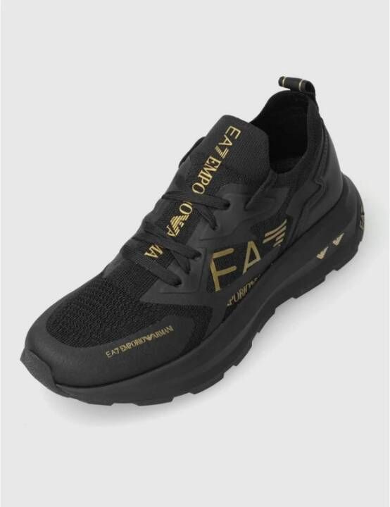 Emporio Armani EA7 Zwarte X8X113 Sneaker voor heren Black Heren