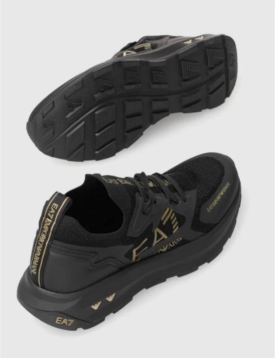 Emporio Armani EA7 Zwarte X8X113 Sneaker voor heren Black Heren