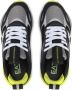 Ea7 black silver shark casual closed sneaker Emporio Armani Zwart Unisex - Thumbnail 6