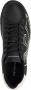 Emporio Armani Eenvoudige Vetersneakers Black Heren - Thumbnail 2