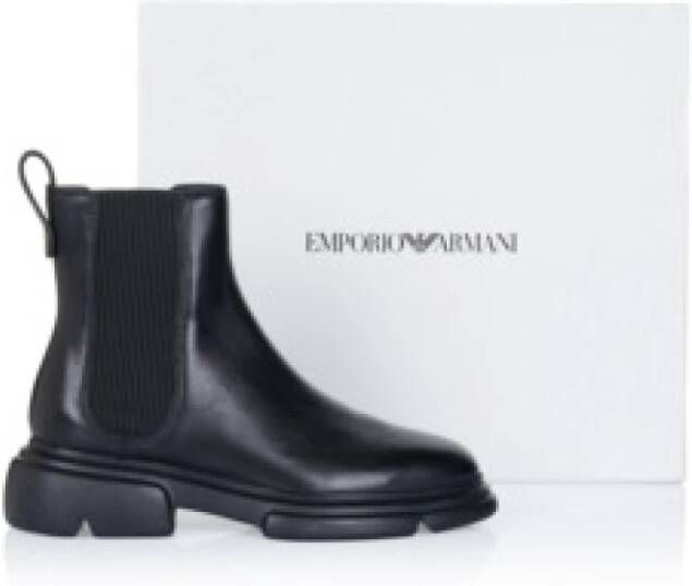 Emporio Armani Enkellaarzen voor dames in effen kleuren