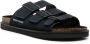Emporio Armani Casual Grijze Leren Sandalen Gray Heren - Thumbnail 2