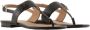 Emporio Armani Flat Sandals Zwart Dames - Thumbnail 2