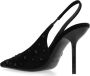 Emporio Armani Fluwelen schoenen met hak Black Dames - Thumbnail 5