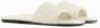 Emporio Armani Gewatteerde leren adelaar sandalen Beige Dames - Thumbnail 12