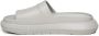 Emporio Armani Grijze Logo Slide Sandalen 100% Rubber - Thumbnail 2