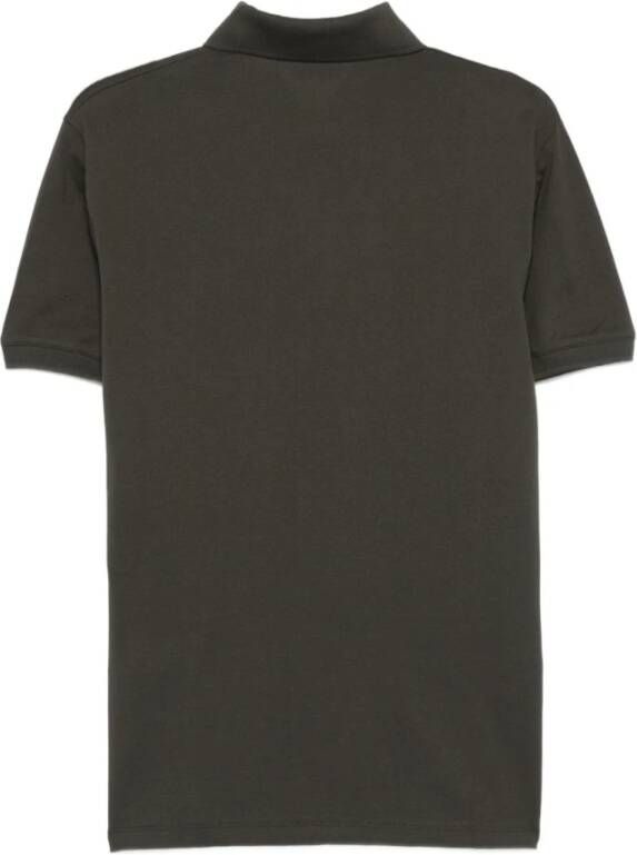 Emporio Armani Groene Adelaar Polo Shirt Katoenen Materiaal