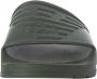 Emporio Armani Dames Band Sliders Lente Zomer Collectie Green Dames - Thumbnail 8