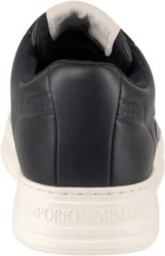 Emporio Armani Heren Sneakers Stijlvol en Trendy Blue Heren