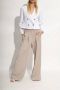 Emporio Armani Sandalen Open-Toe Beige Sandals in wit - Thumbnail 4
