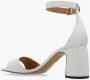 Emporio Armani Sandalen Open-Toe Beige Sandals in wit - Thumbnail 5