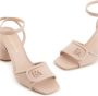 Emporio Armani High Heel Sandals Pink Dames - Thumbnail 2
