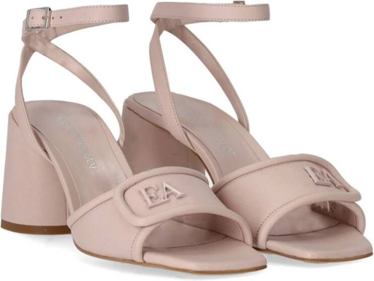 Emporio Armani High Heel Sandals Pink Dames