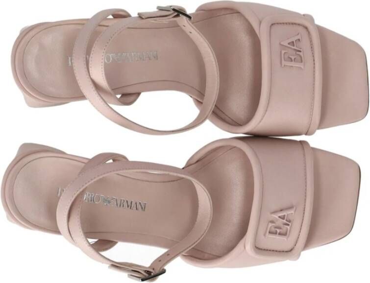 Emporio Armani High Heel Sandals Pink Dames