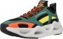 Emporio Armani EA7 Multikleur Vetersluiting Sneakers Multicolor Heren - Thumbnail 5