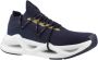 Emporio Armani EA7 Blauwe Infinity Sneaker met Gouden Logo Blue Heren - Thumbnail 9