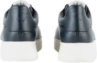 Emporio Armani Klassieke Sneakers Blue Heren