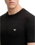 Emporio Ar i Korte mouw T-shirt met Adelaarborduursel - Thumbnail 2