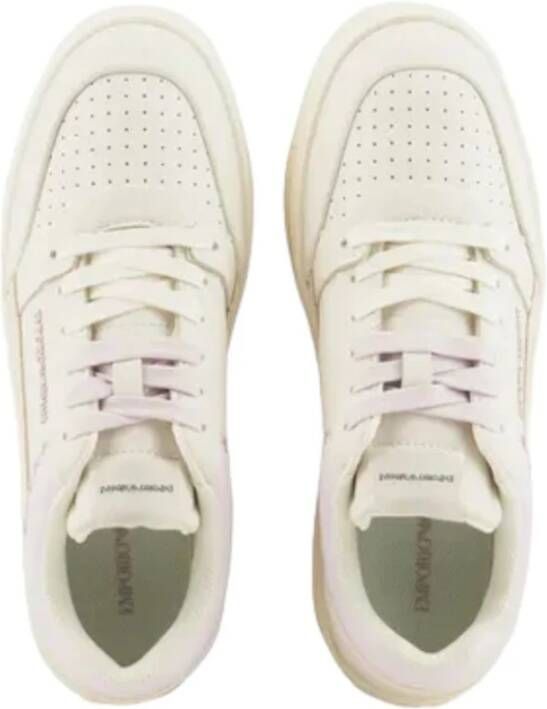 Emporio Armani Lage Sneakers White Dames