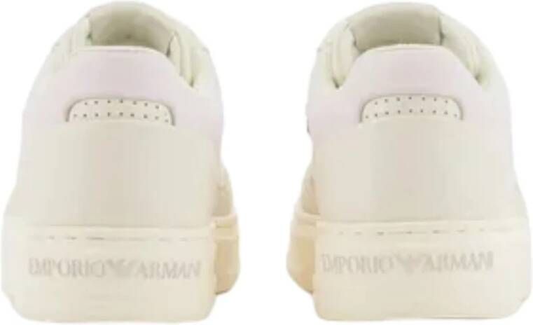 Emporio Armani Lage Sneakers White Dames