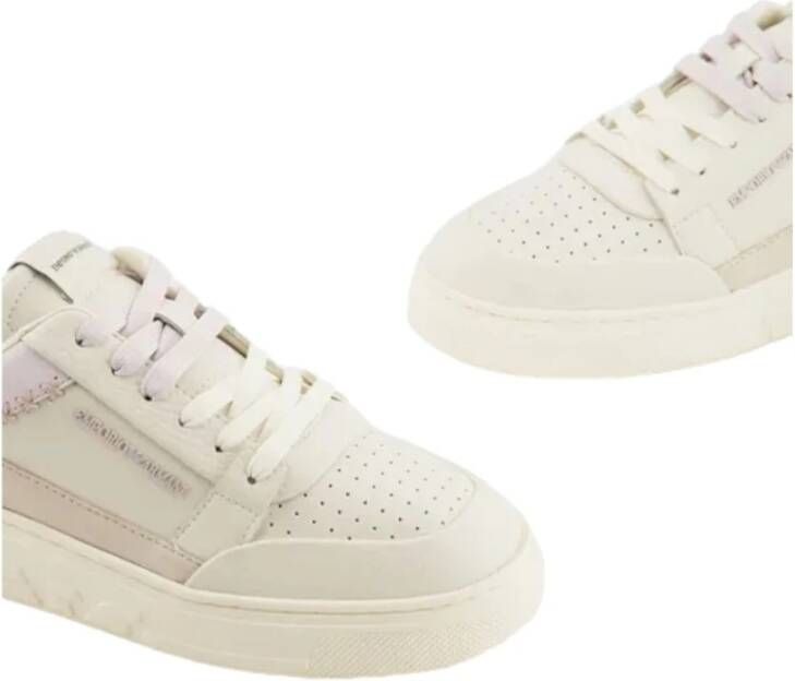 Emporio Armani Lage Sneakers White Dames