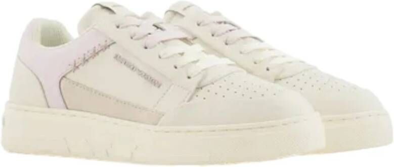 Emporio Armani Lage Sneakers White Dames