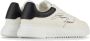 Emporio Armani Leren Sneakers met Geribbelde Rubberen Zool White Heren - Thumbnail 11