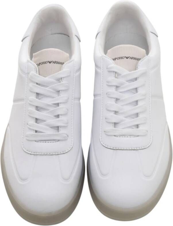 Emporio Armani Leren sneakers met veters