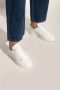 Emporio Armani Leren sneakers White Dames - Thumbnail 2