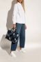 Emporio Armani Leren sneakers White Dames - Thumbnail 3