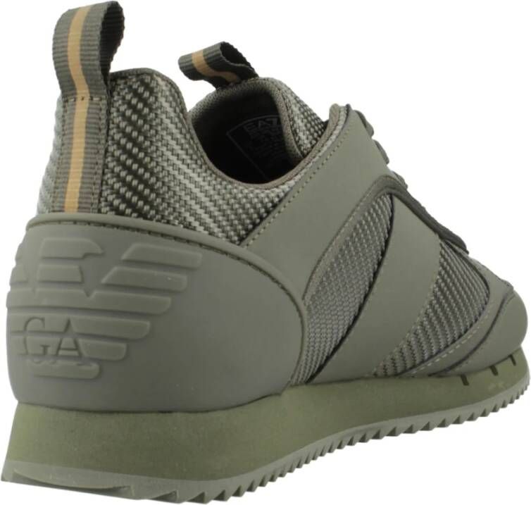 Emporio Armani Lifestyle Evolution Sneakers Green Heren