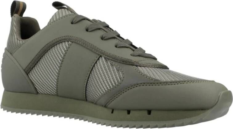 Emporio Armani Lifestyle Evolution Sneakers Green Heren