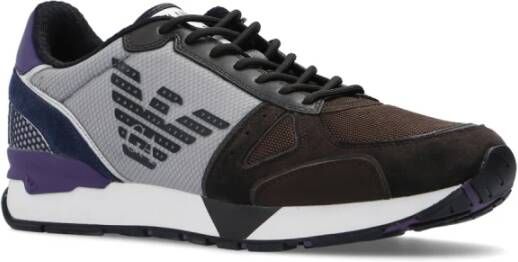 Emporio Armani logo sneakers Grijs Heren