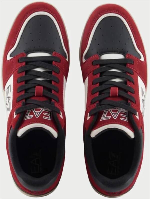 Emporio Armani Moderne Multicolor Herensneakers Multicolor Heren