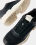 Emporio Armani Navy Leren Sneakers & Sports Mannen Blue Heren - Thumbnail 3