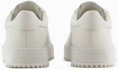 Emporio Armani Off White Sneakers voor Heren White Heren