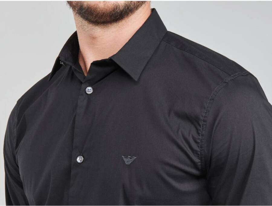 Emporio Armani Phantom Gekleurde Shirt met Ingelegde Adelaar