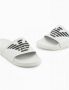 Emporio Armani Damesband Slippers Lente Zomer Collectie White Heren - Thumbnail 26