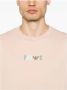 Emporio Ar i Roze Slogan Print Crew Neck T-shirt - Thumbnail 2