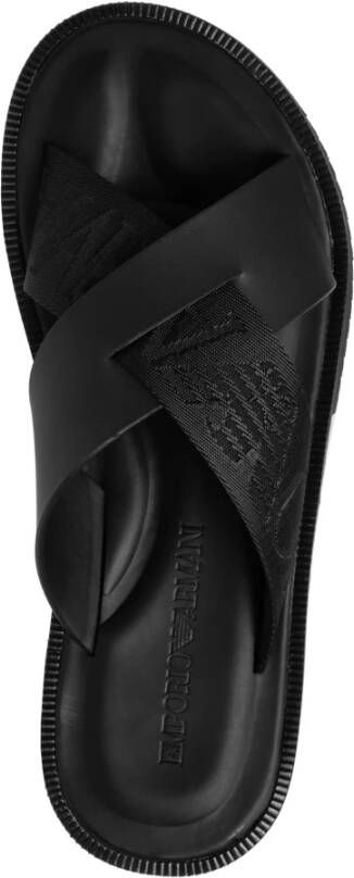 Emporio Armani Sandals Zwart Heren