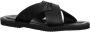 Emporio Armani Zomerse Stijl Sliders Black Heren - Thumbnail 3