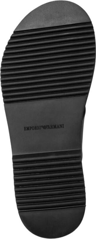 Emporio Armani Sandals Zwart Heren