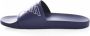 Emporio Armani Logo PVC Muiltjes Platte Schoenen Blue Heren - Thumbnail 2