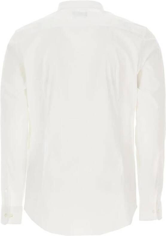 Emporio Armani Shirt met lange mouwen en geborduurd adelaarslogo