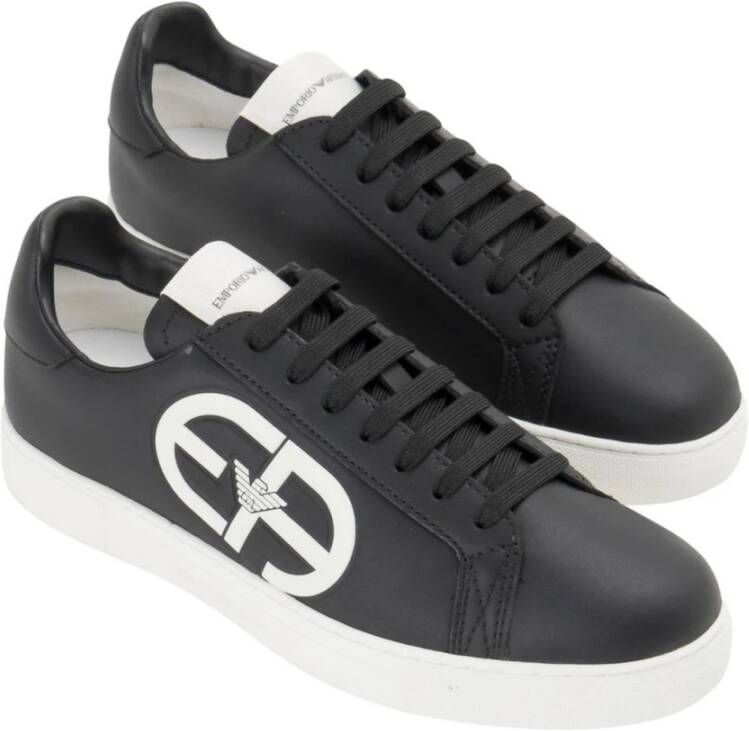 Emporio Armani Shoes Black Heren