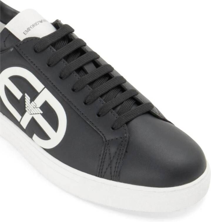 Emporio Armani Shoes Black Heren