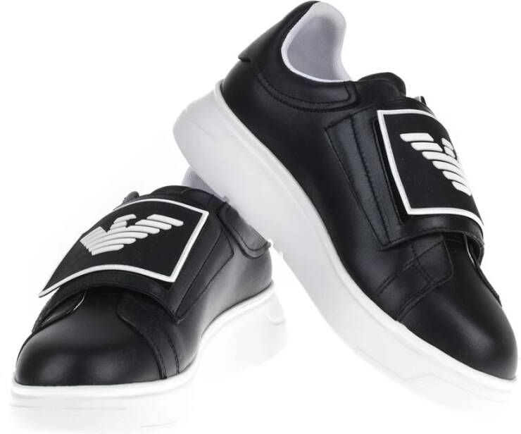 Emporio Armani Shoes Black Heren
