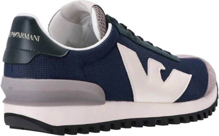 Emporio Armani Shoes Blauw Heren