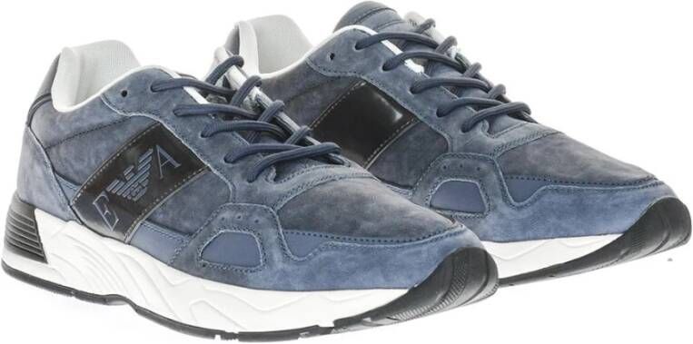 Emporio Armani Shoes Blue Heren